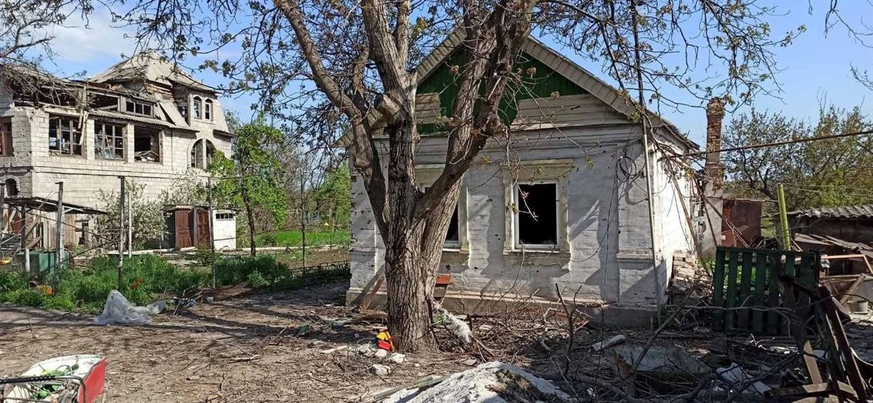 Так виглядає зараз будинок Боєвих в Маріуполі