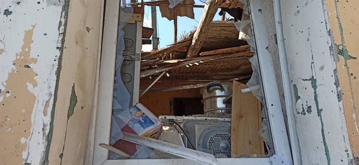 Руйнації маріупольського будинку