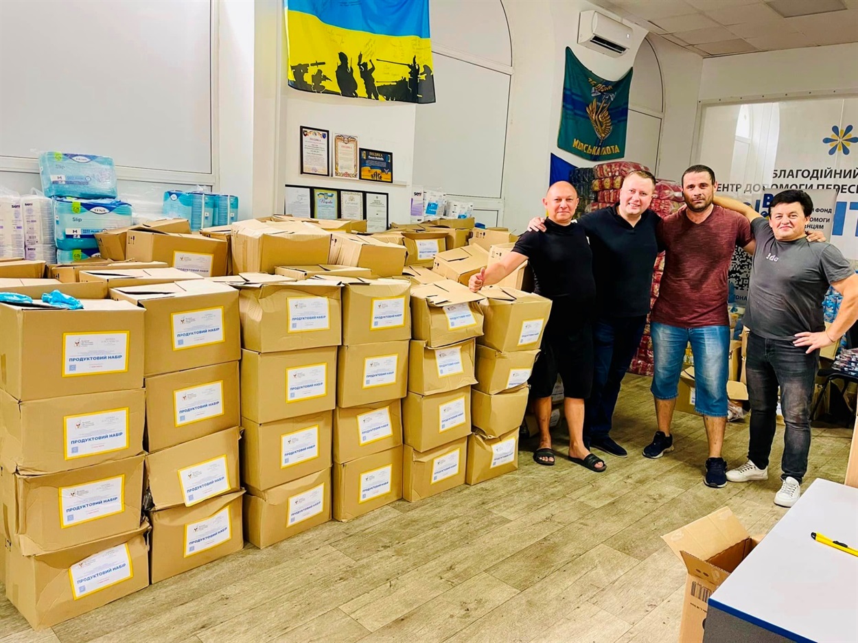 Допомога надається в різних містах України