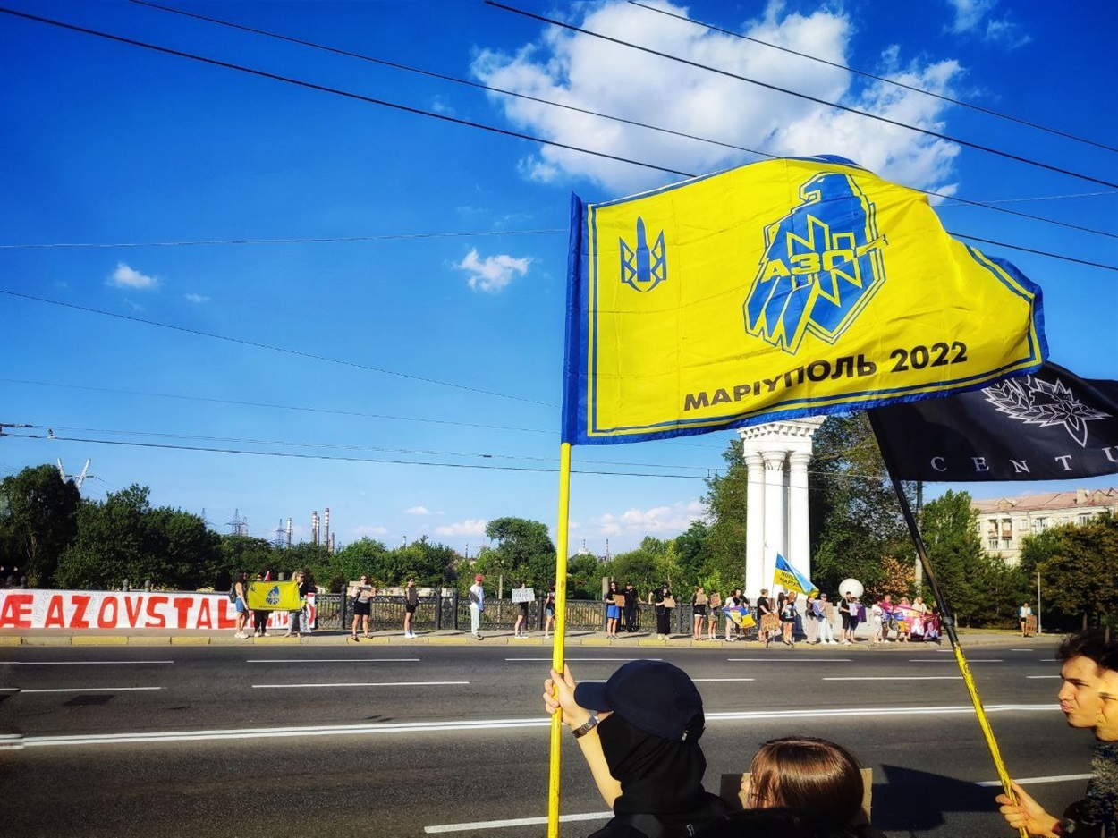 Акція на підтримку військовополлонених. Запоріжжя 