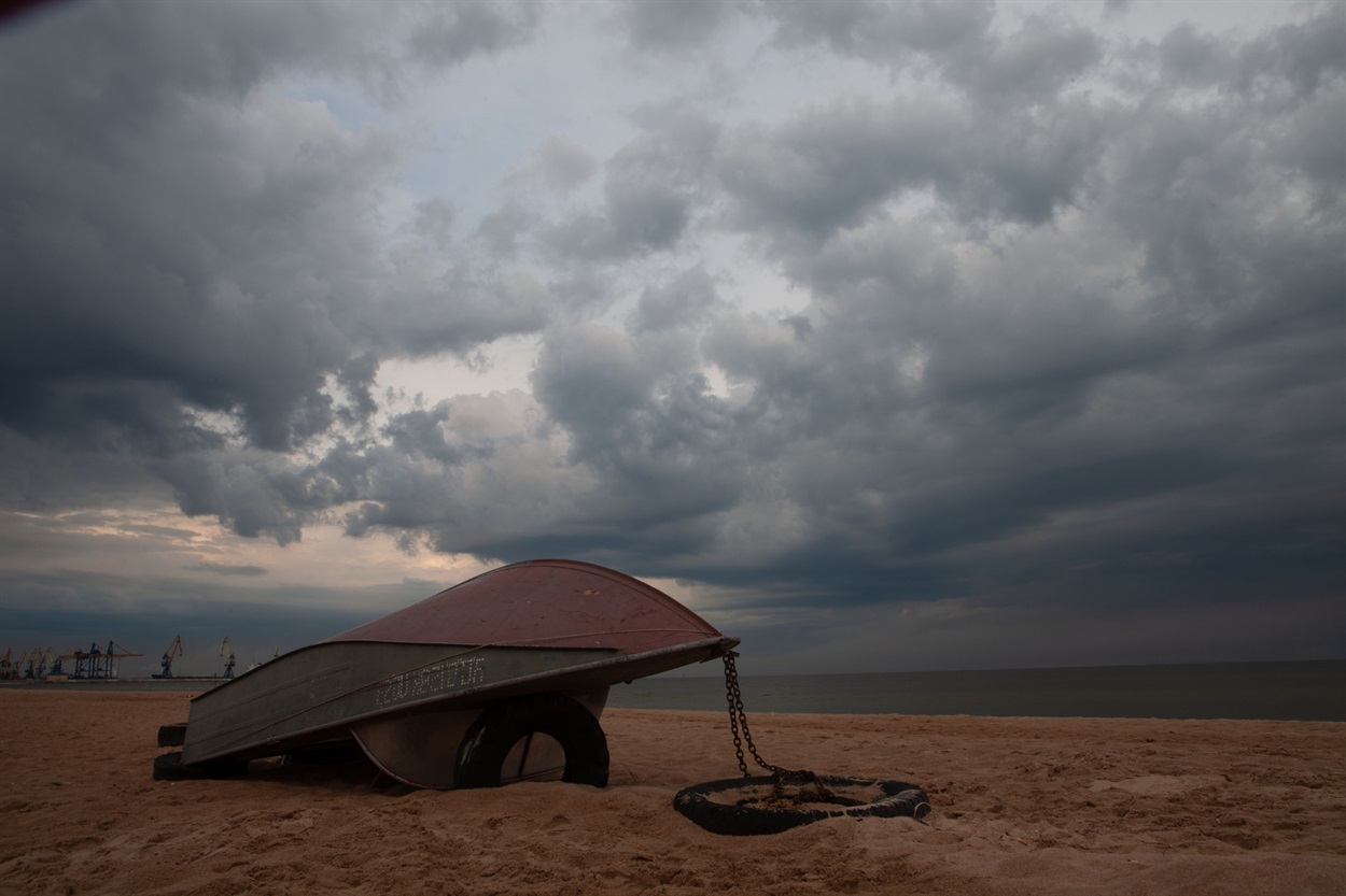 "Азовське море". Фото з виставки “Наш Маріуполь”
