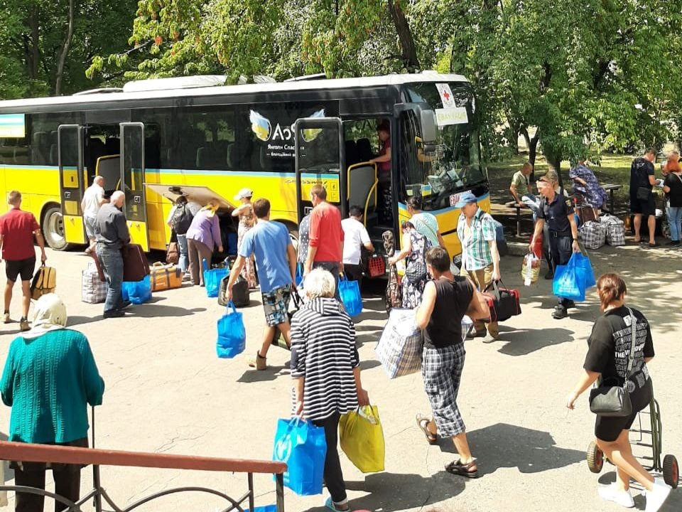 Евакуація з Донеччини