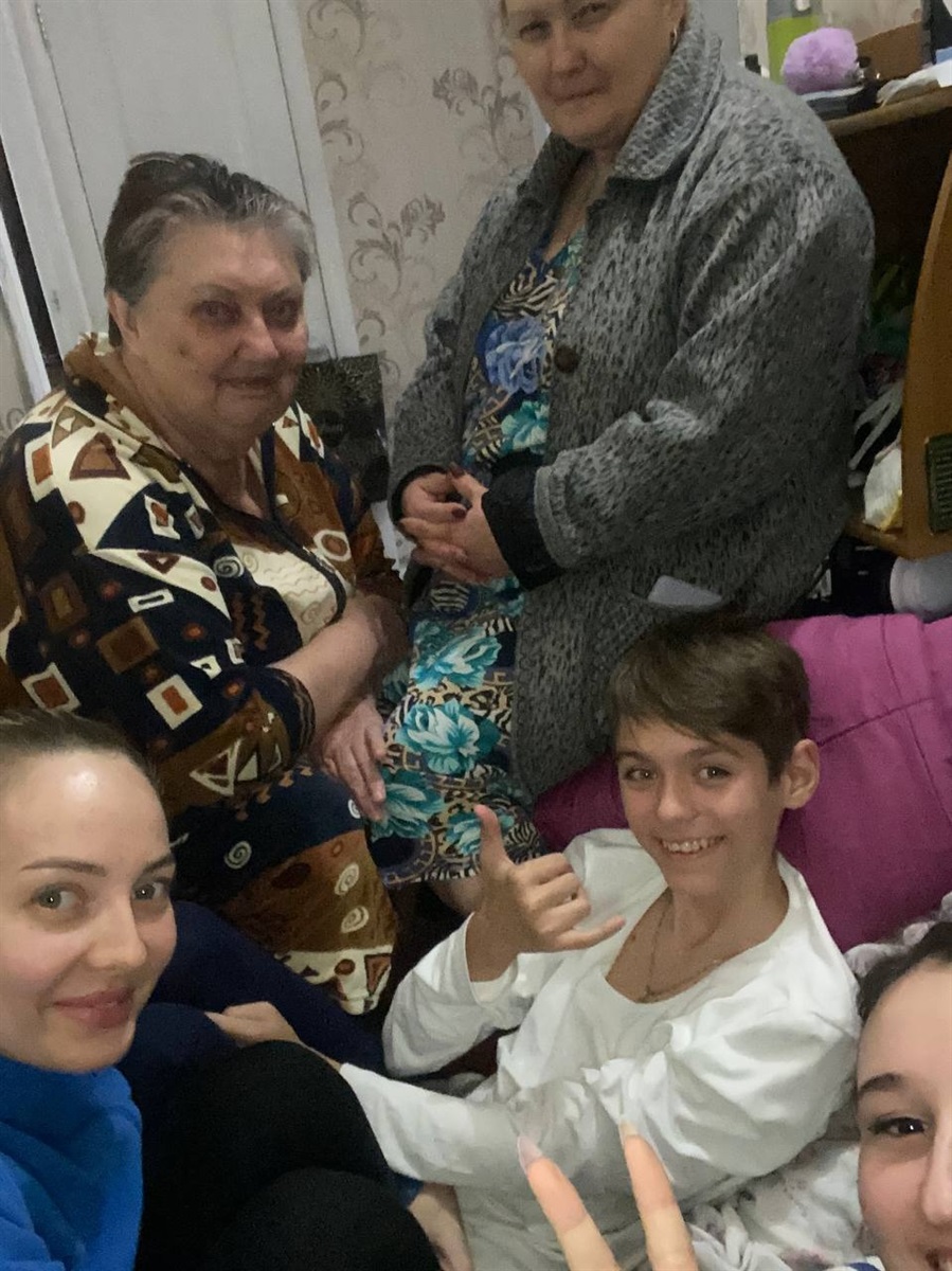 В коридорі під час вибухів