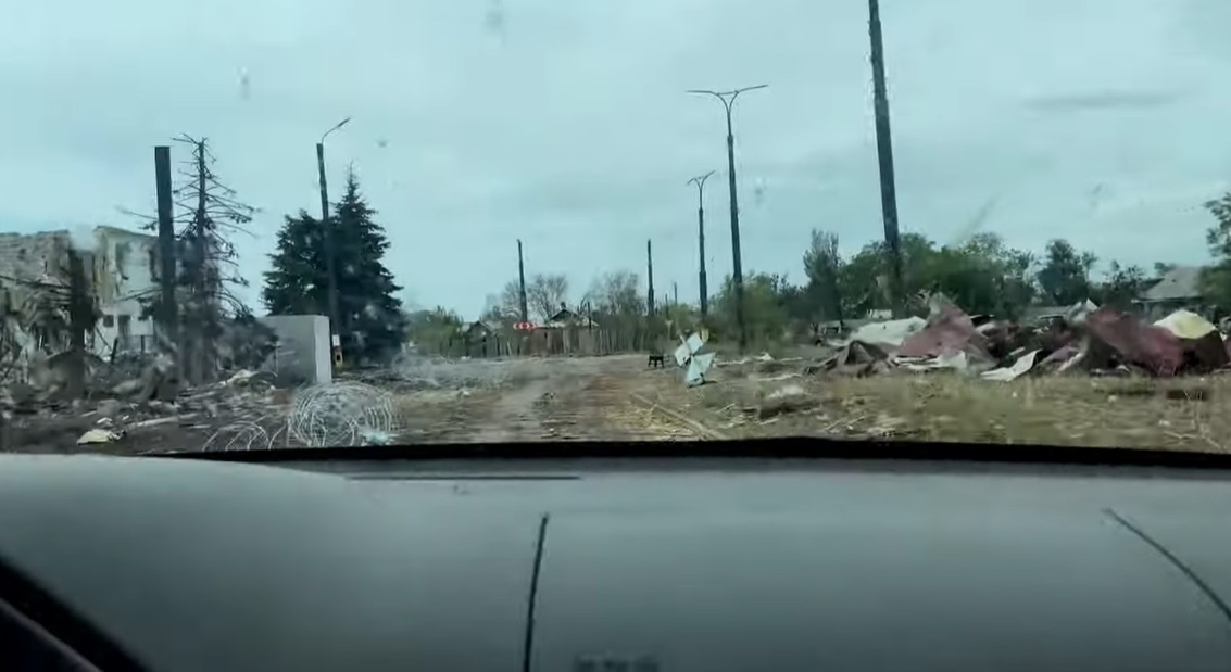 Руйнування у Торецьку