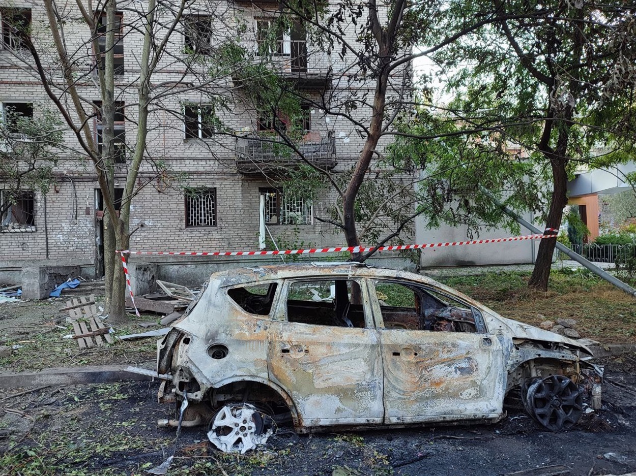 Обстріл Запріжжя