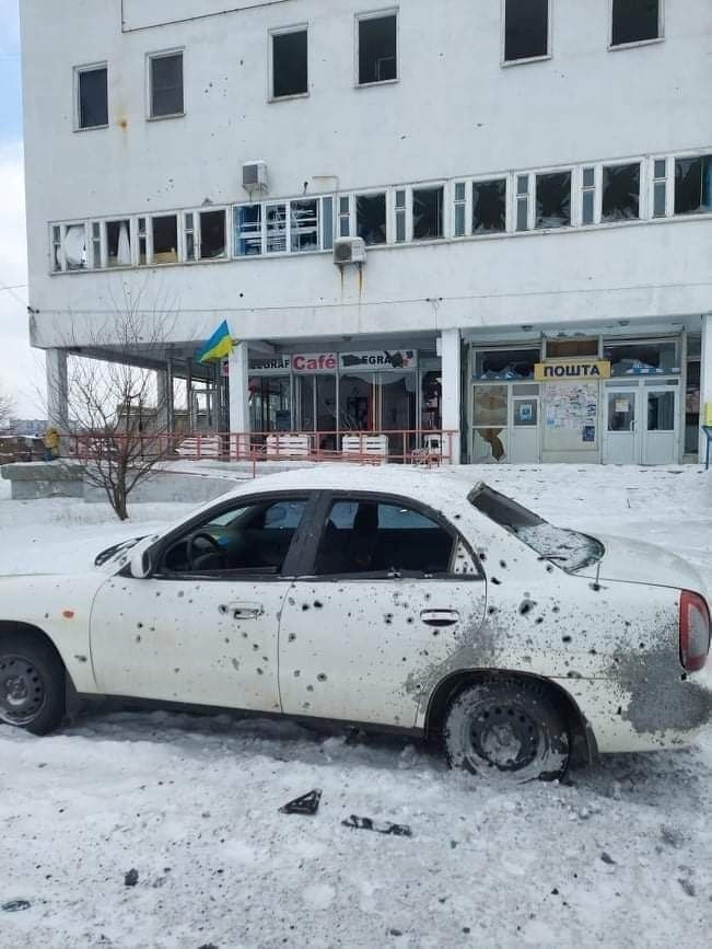 Обстріли Попасної