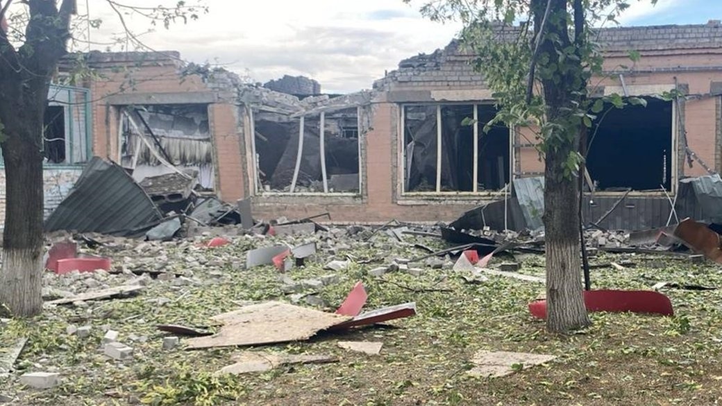 Наслідки російського обстрілу Лимана