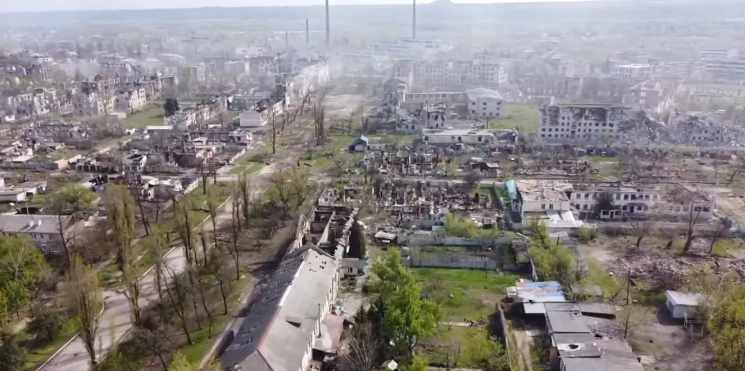 Розбите ворожими обстрілами Рубіжне
