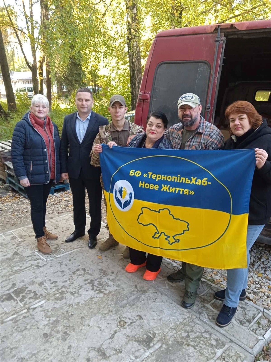 Робота волонтерів хабу НовеЖиття