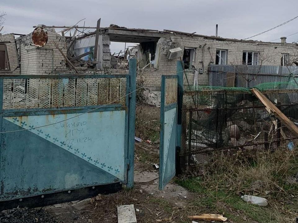 Наслідки російських обстрілів Донеччини