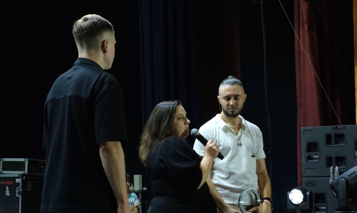 Виступ дружини полеглого захисника