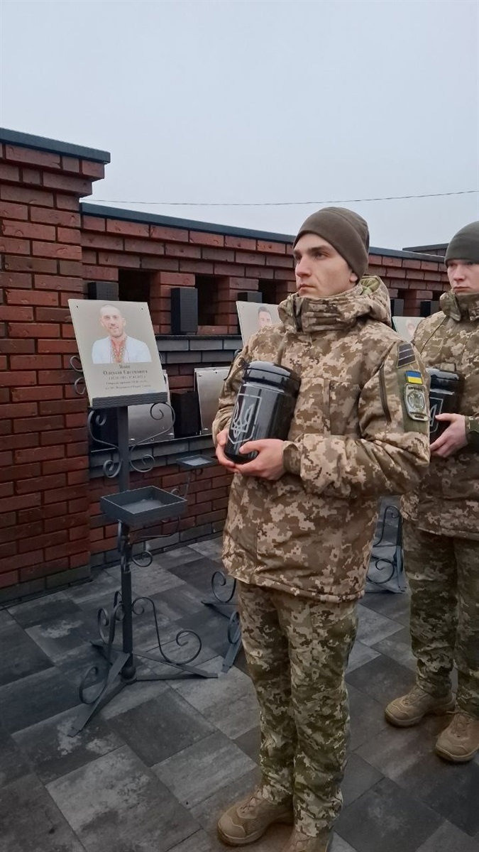 У Хмельницькому створили колумбарій на прохання рідних загиблих захисників