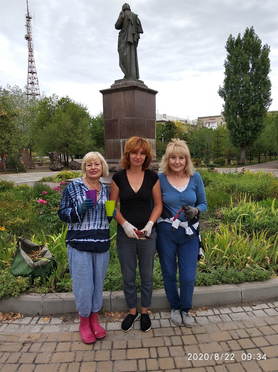 Роботи у сквері Гоголя