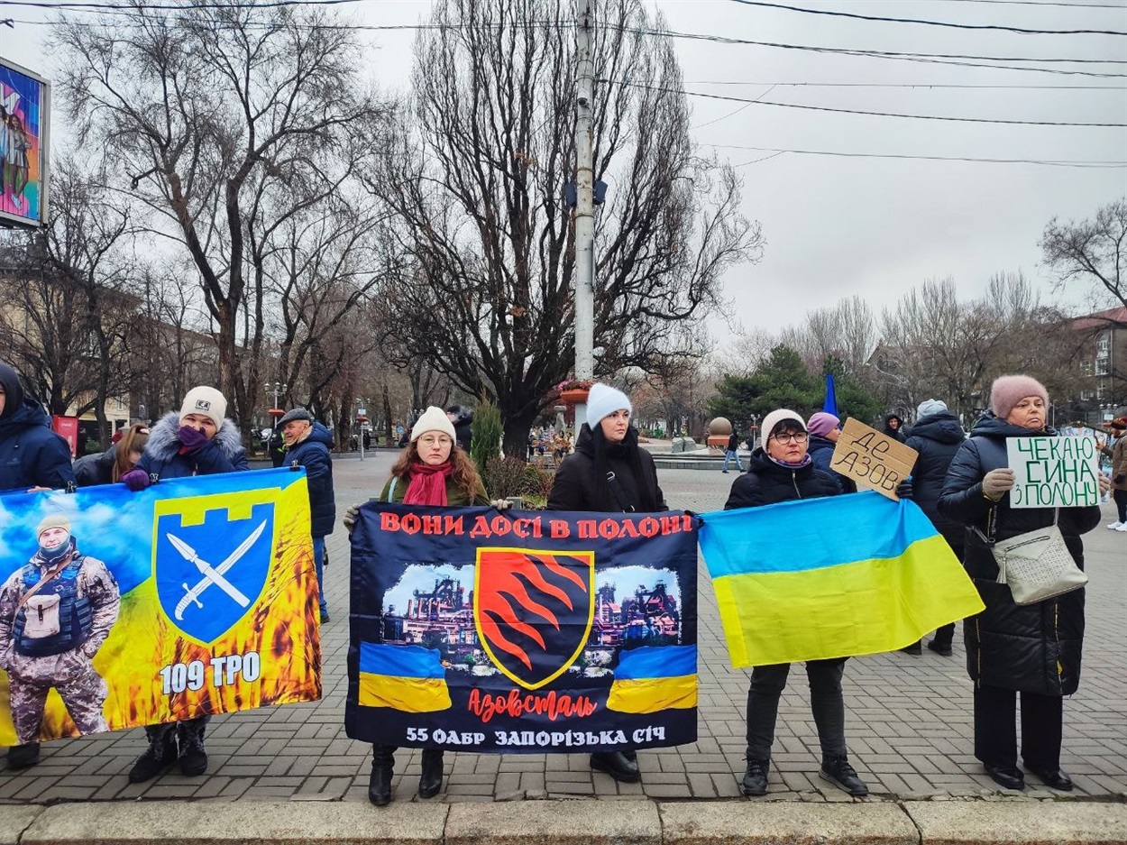 Акція на підтримку військовополонених