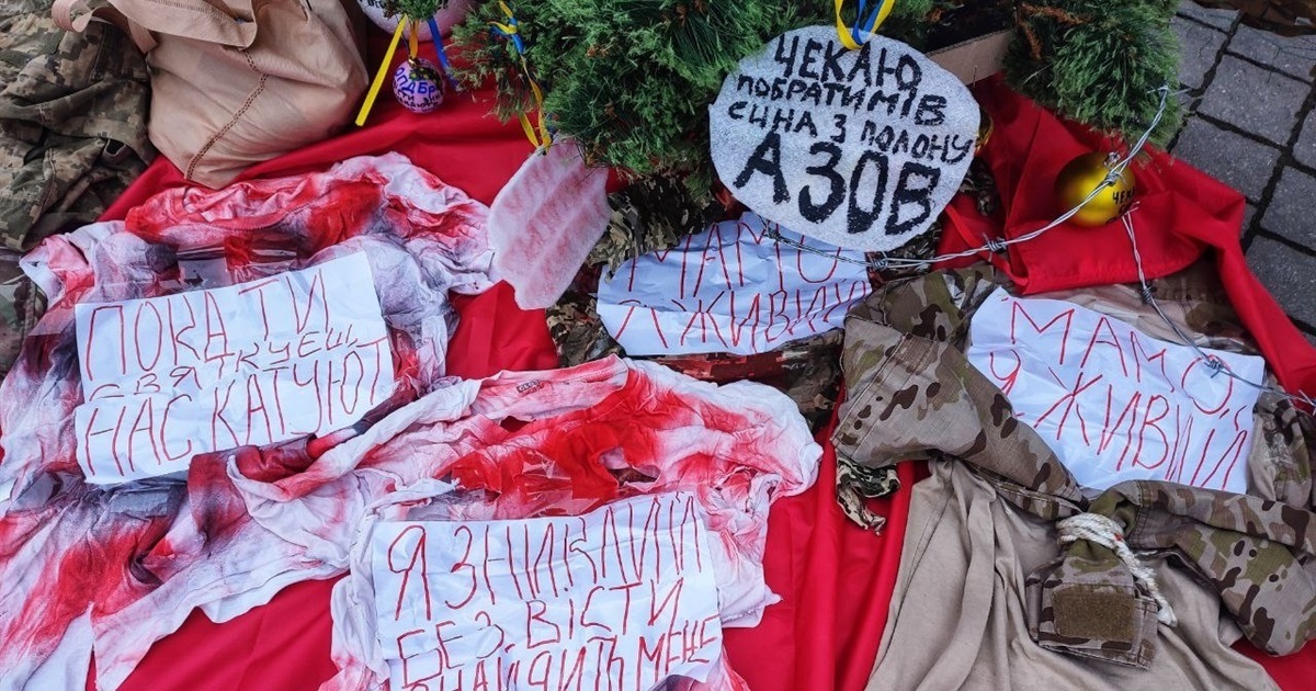 Акція на підтримку військовополонених