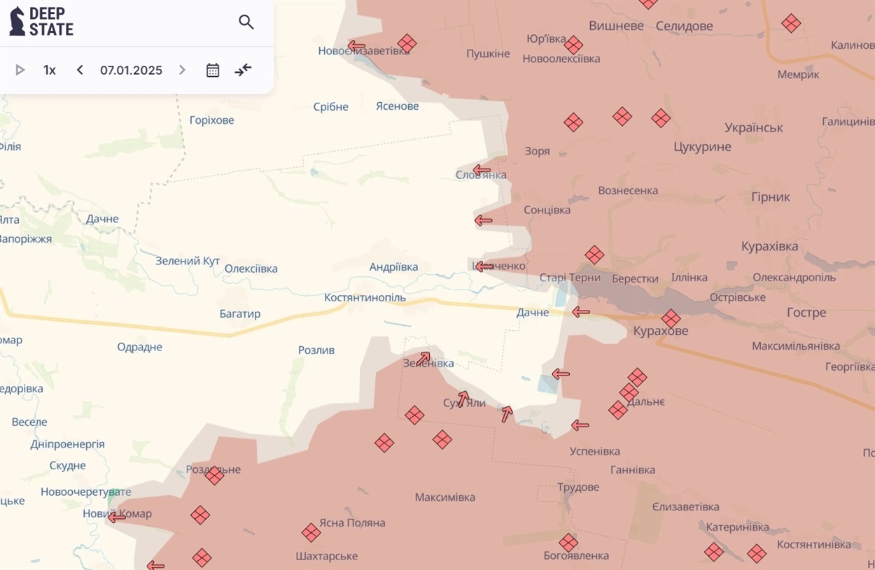 Ситуація на Курахівському напрямку
