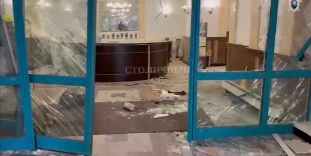 Місце вибуху у Москві