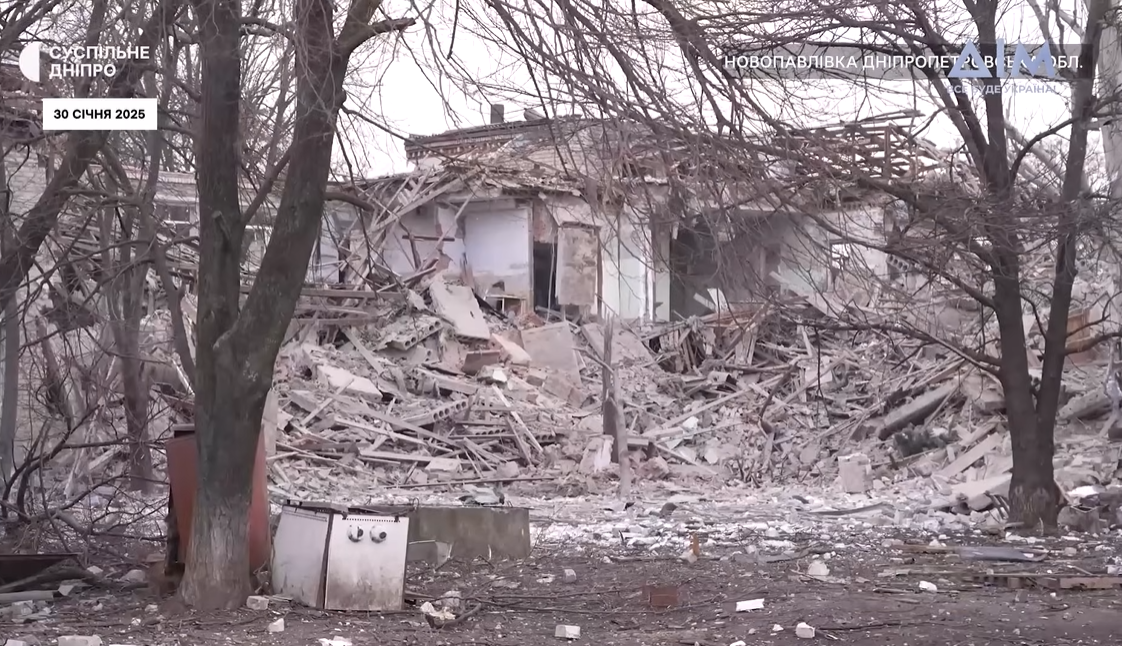 Зруйнована Новопавлівка
