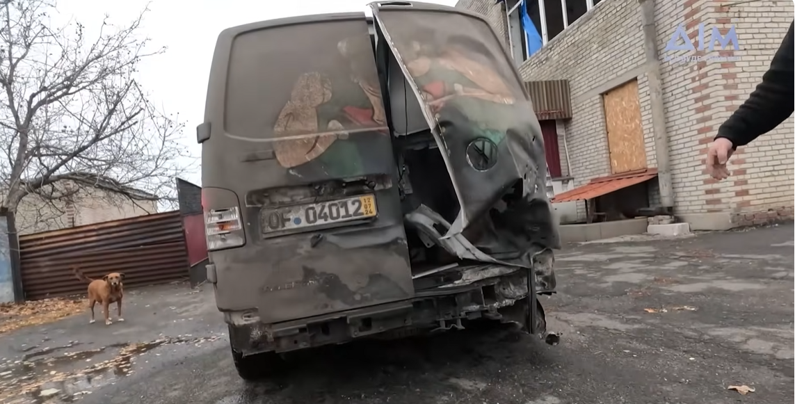 Те, що сталося з машиною Дениса Христова