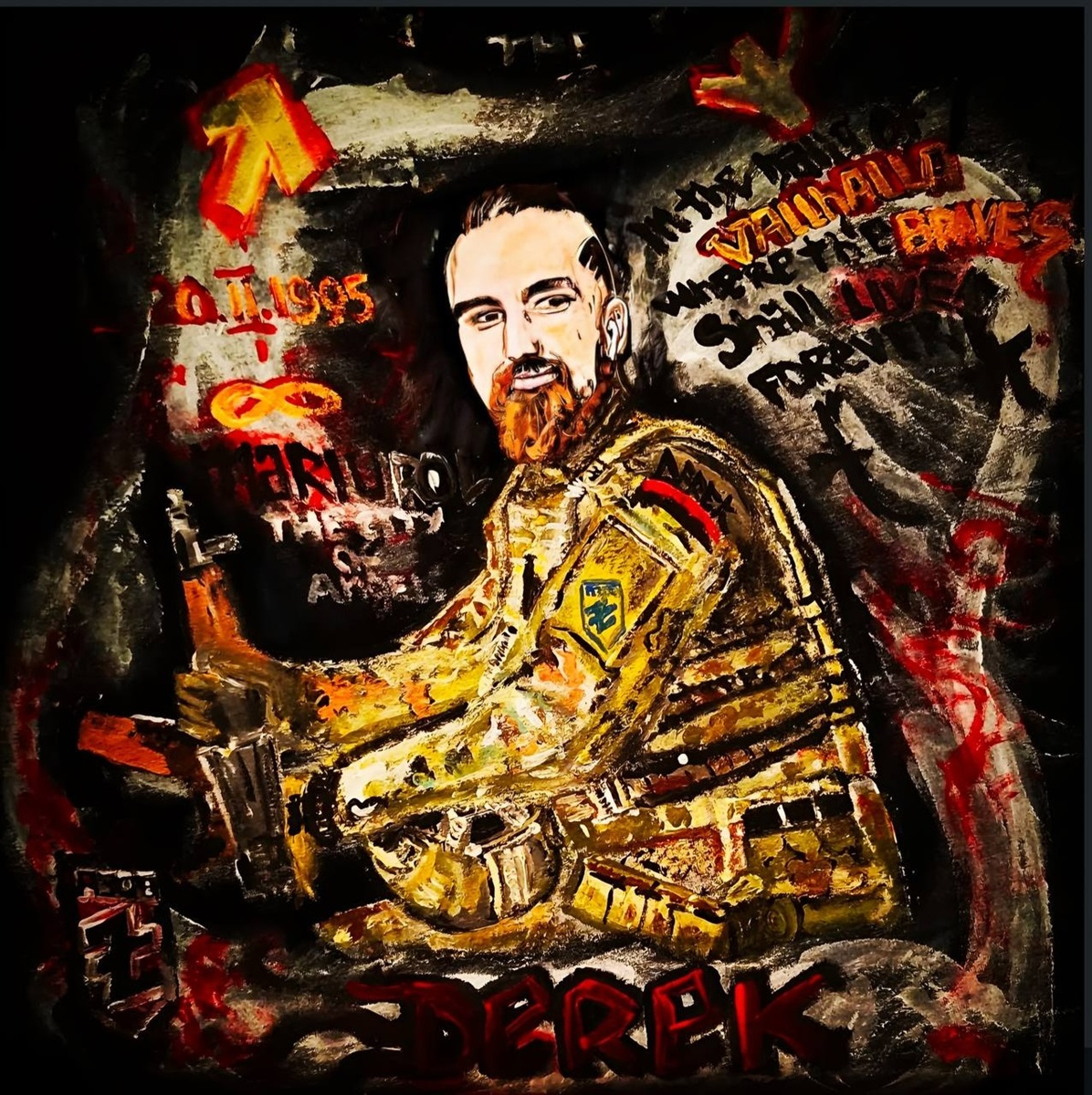 "Дерек" на футболці