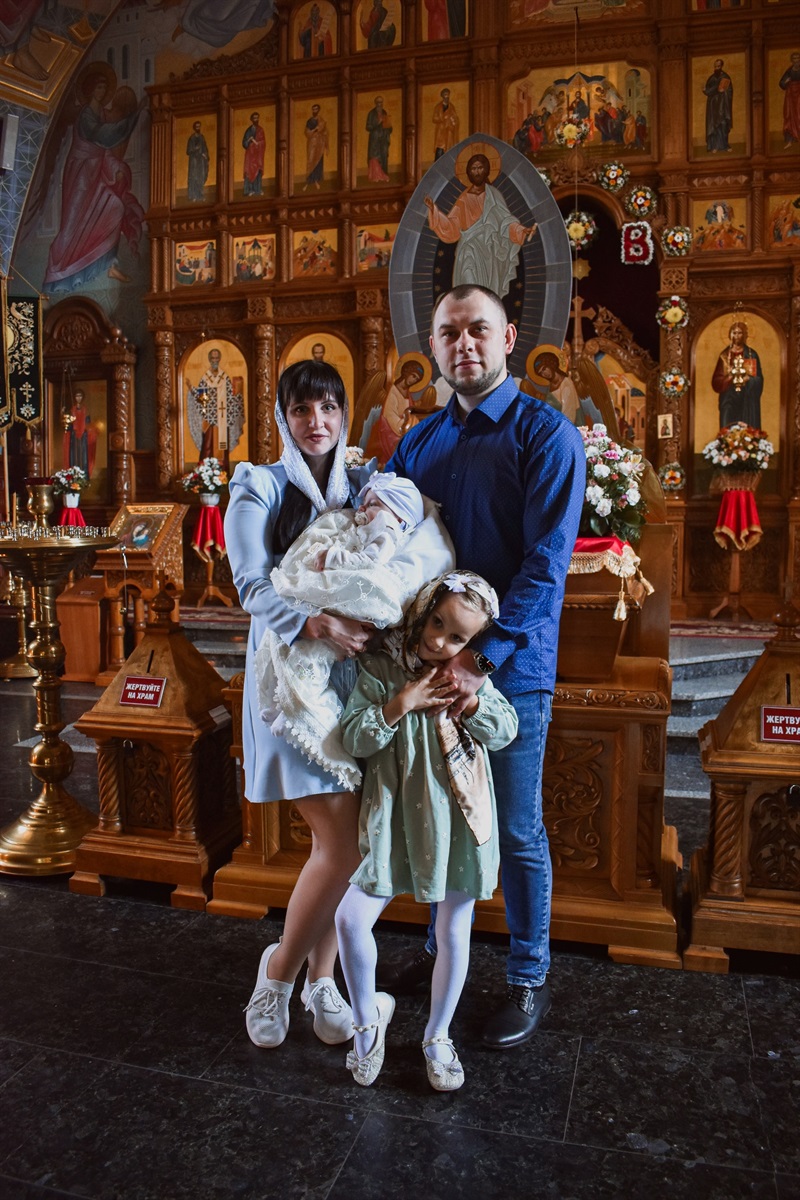 Хрестини молодшої доньки 