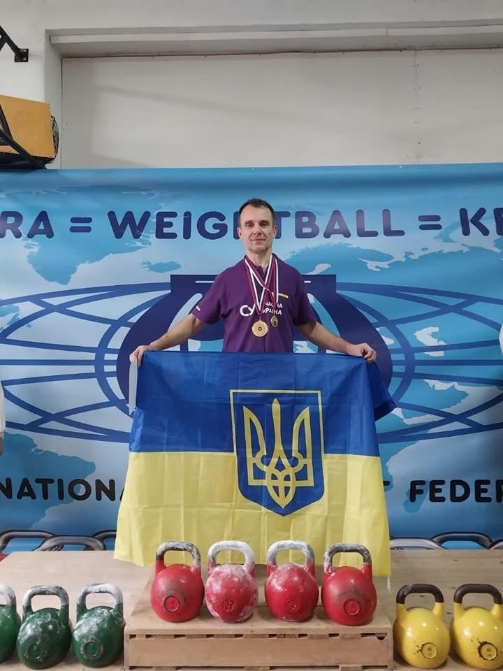 Євген на змаганнях