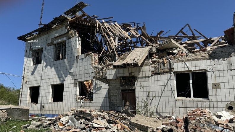 Руйнації у Довгій Балці
