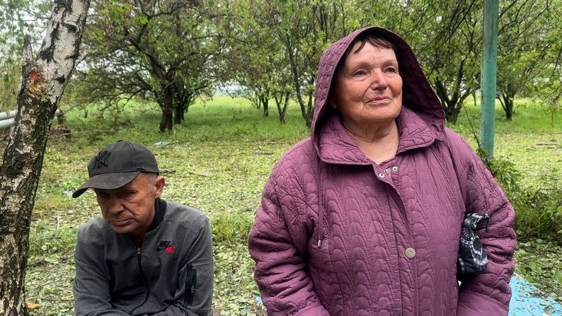 Жителі Костянтинівки Сергій та Валентина 