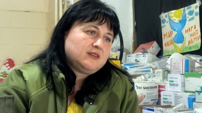 Світлана на ротації на Донеччині з лютого