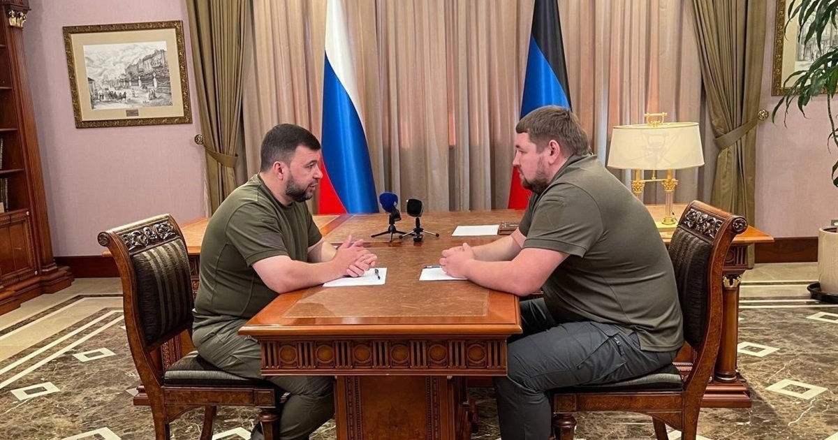 Володимир Бандура та вантажок "днр" Денис Пушилін