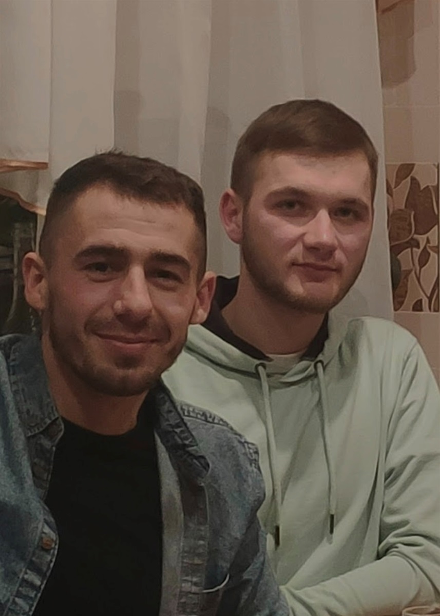 Сергій (ліворуч) і Віталій