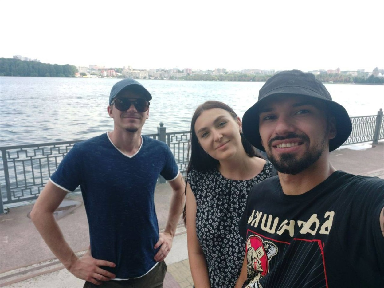 Антон, Дмитро та Надія