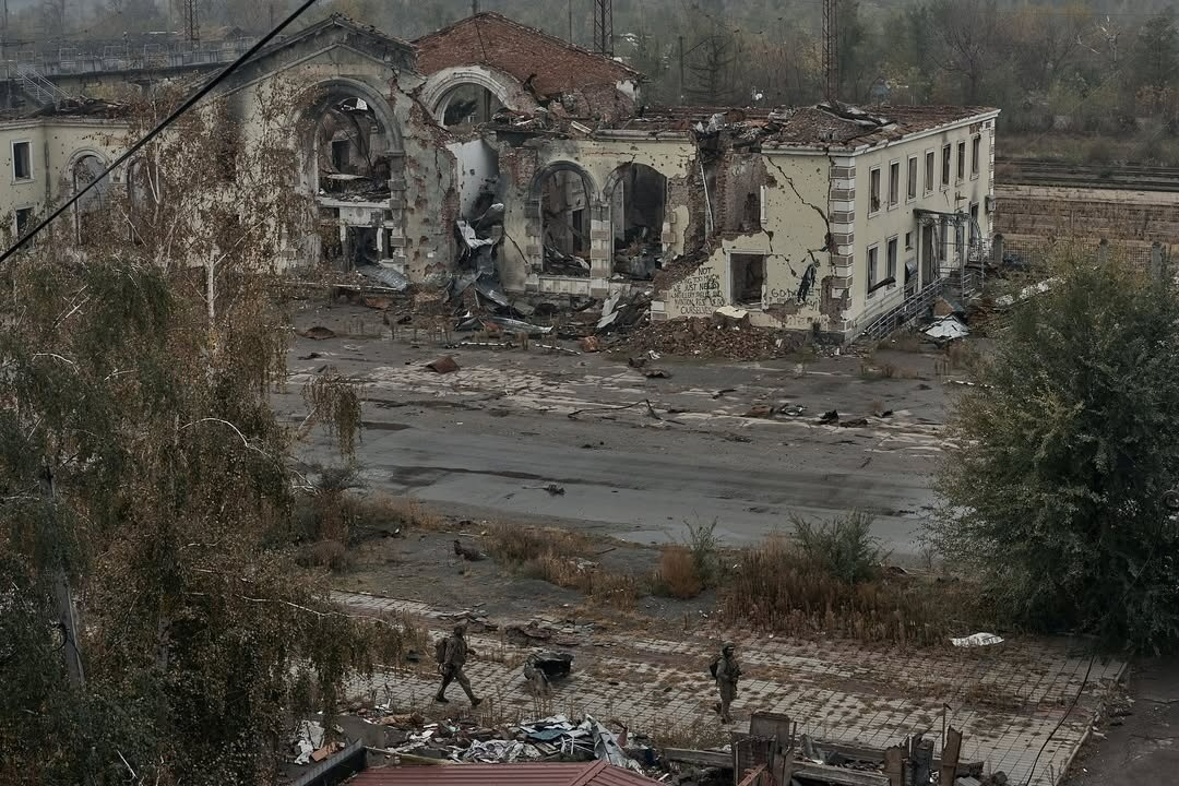 Залізничний вокзал у Костянтинівці