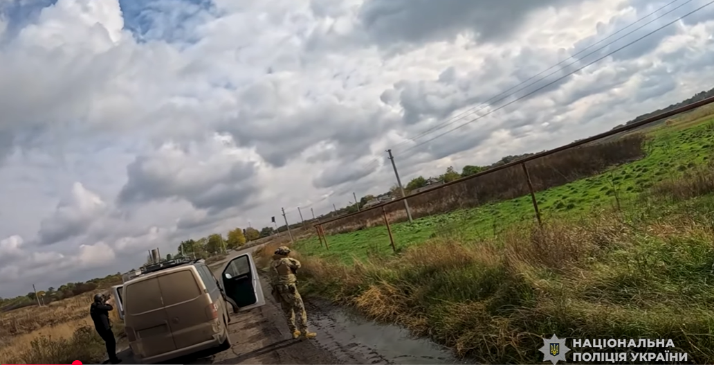 Поліцейські збивають російський дрон