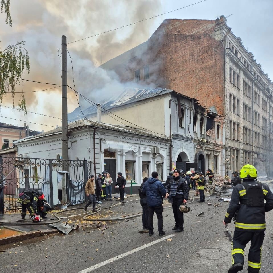 На місці удару по садочку, Харків, Холодногірський район