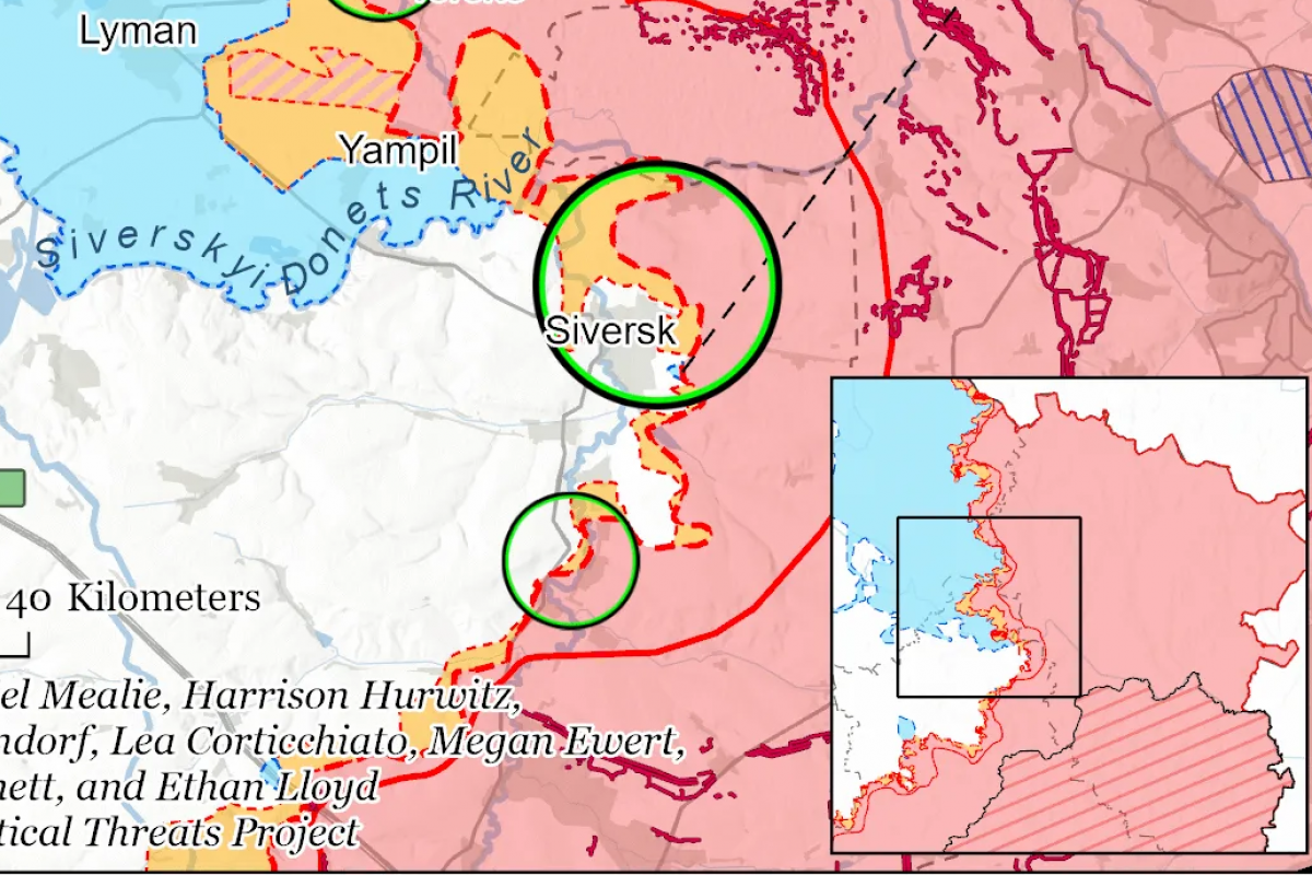 Ситуація під Сіверськом