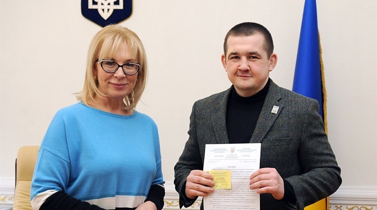 Людмила Денисова і Павло Лисянський