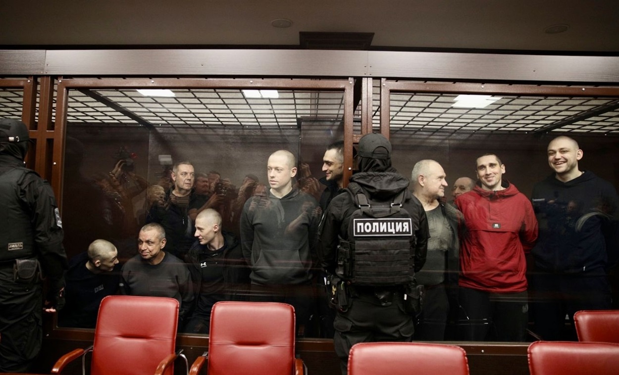 Суд на 24-ма "азовцями" в Росії, березень 2025