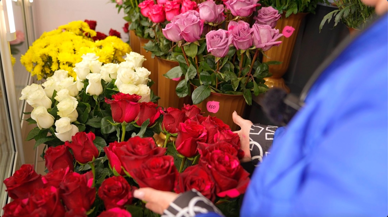 Квіти у новій крамниці подружжя Тріщаків з Добропілля