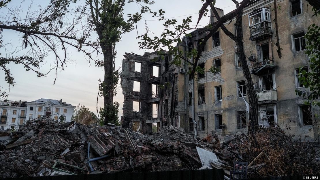 Зруйновані будівлі у Краматорську