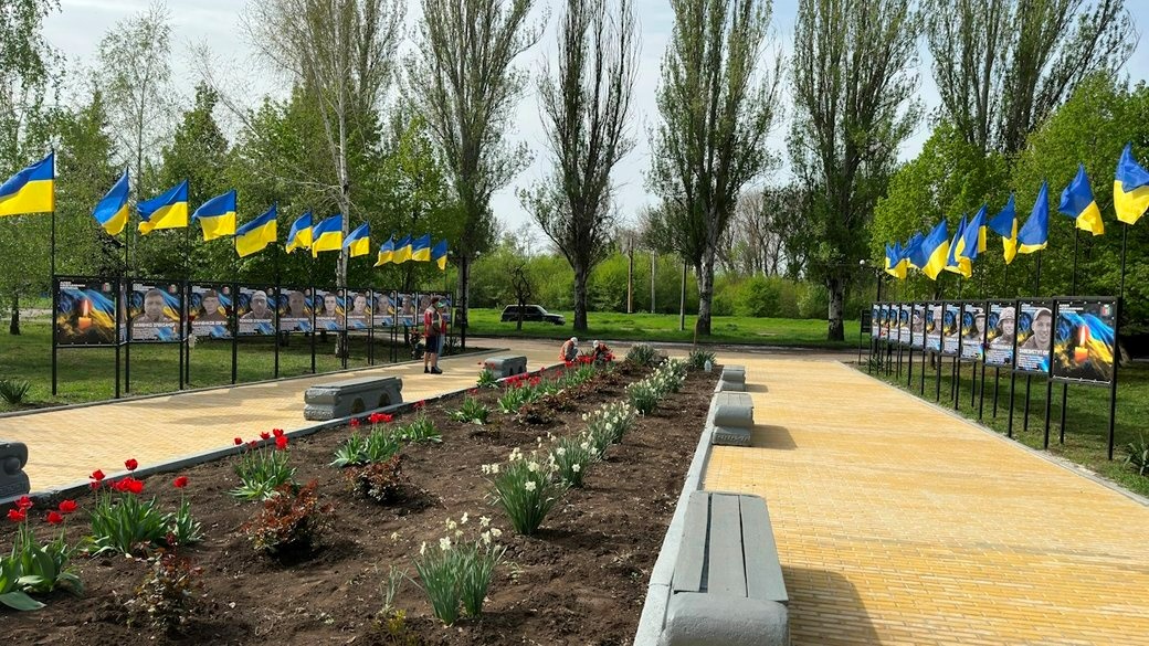 Алея пам'яті у Костянтинівці, 2024 рік