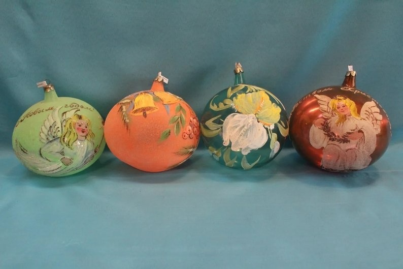 Ялинкові прикраси, які виготовляли у Костянтинівці