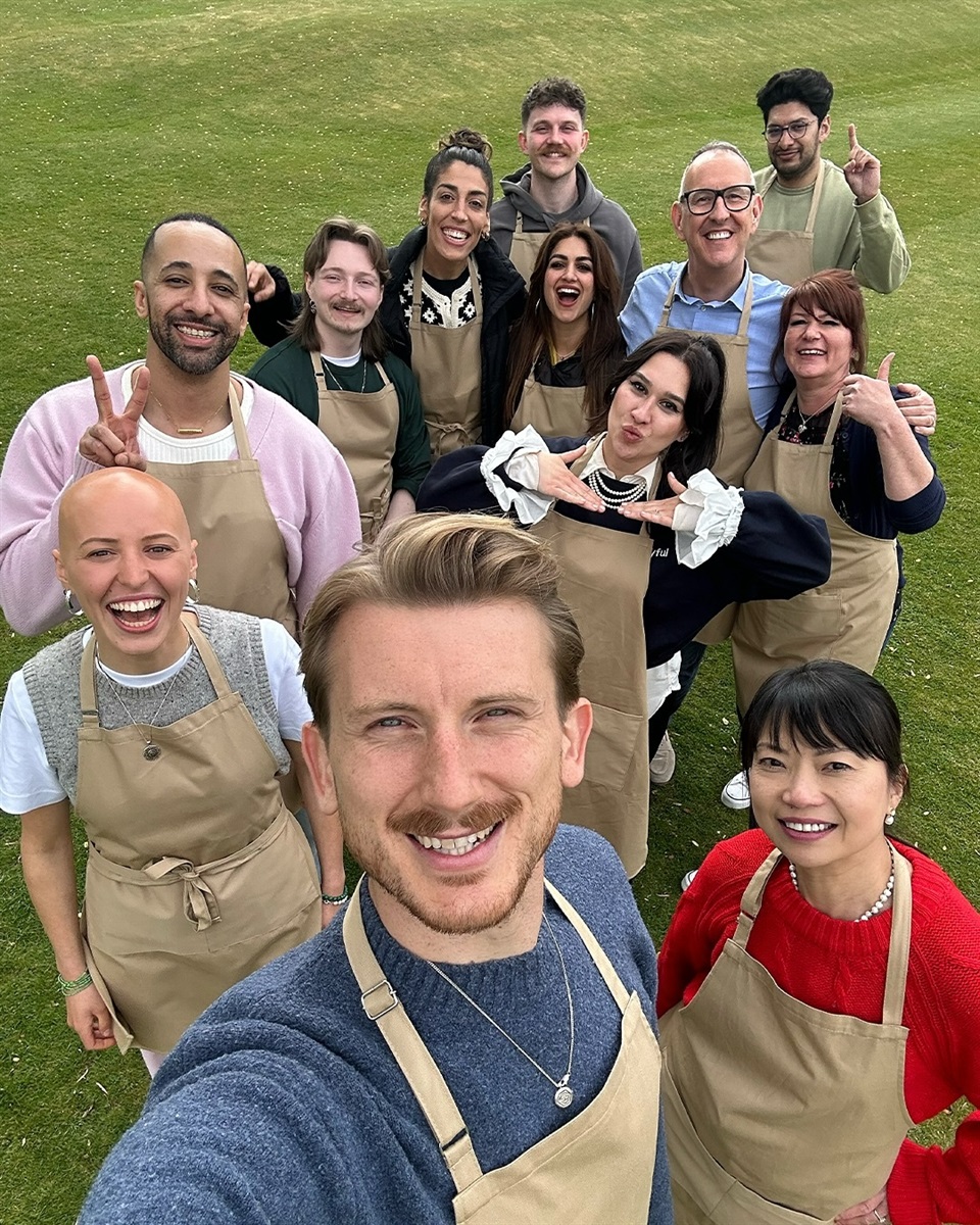 Наталія на шоу Great British Bake Off
