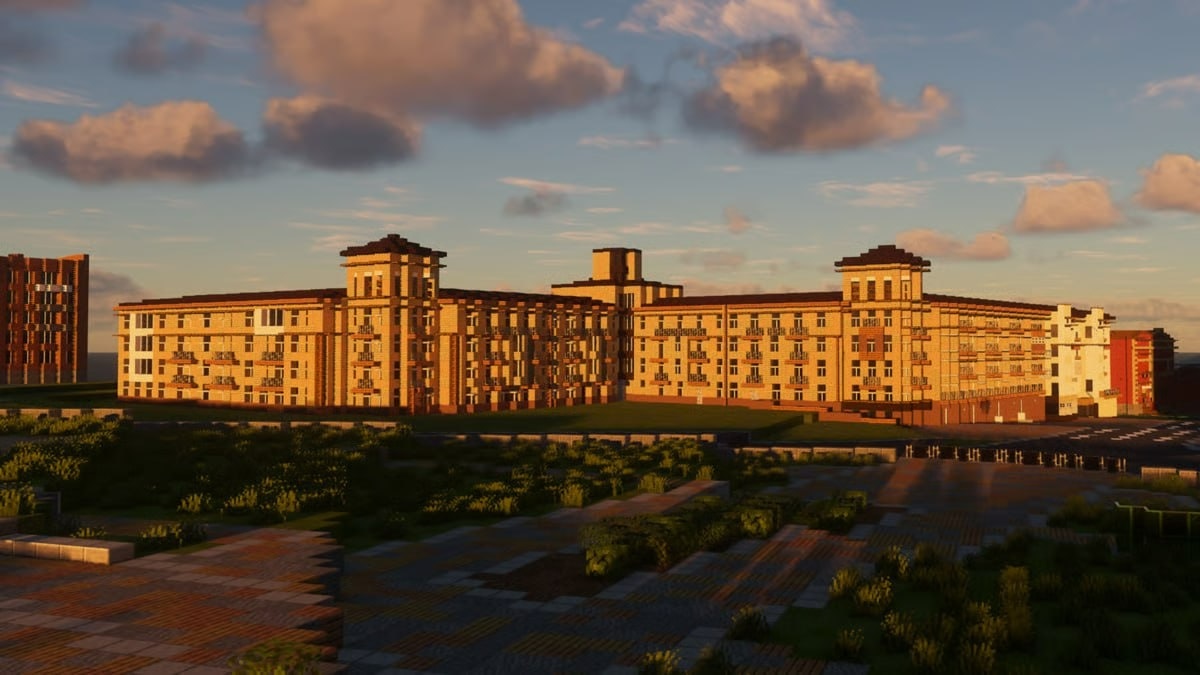 Маріуполь у Minecraft