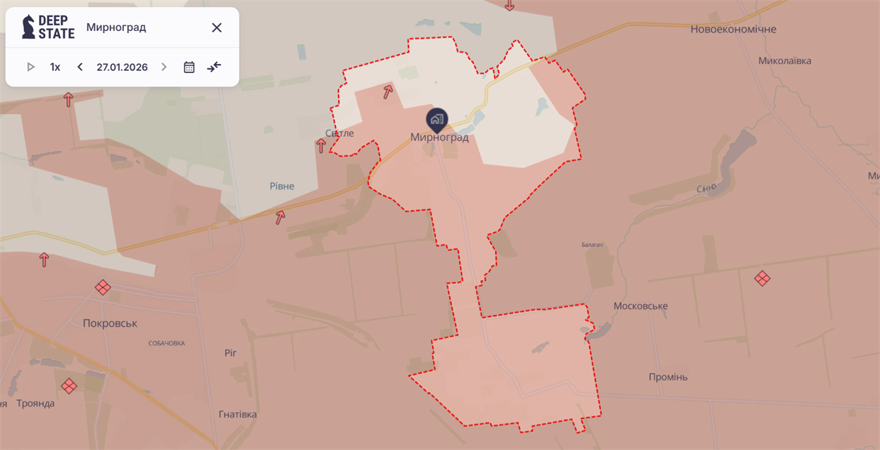 Мирноград і околиці
