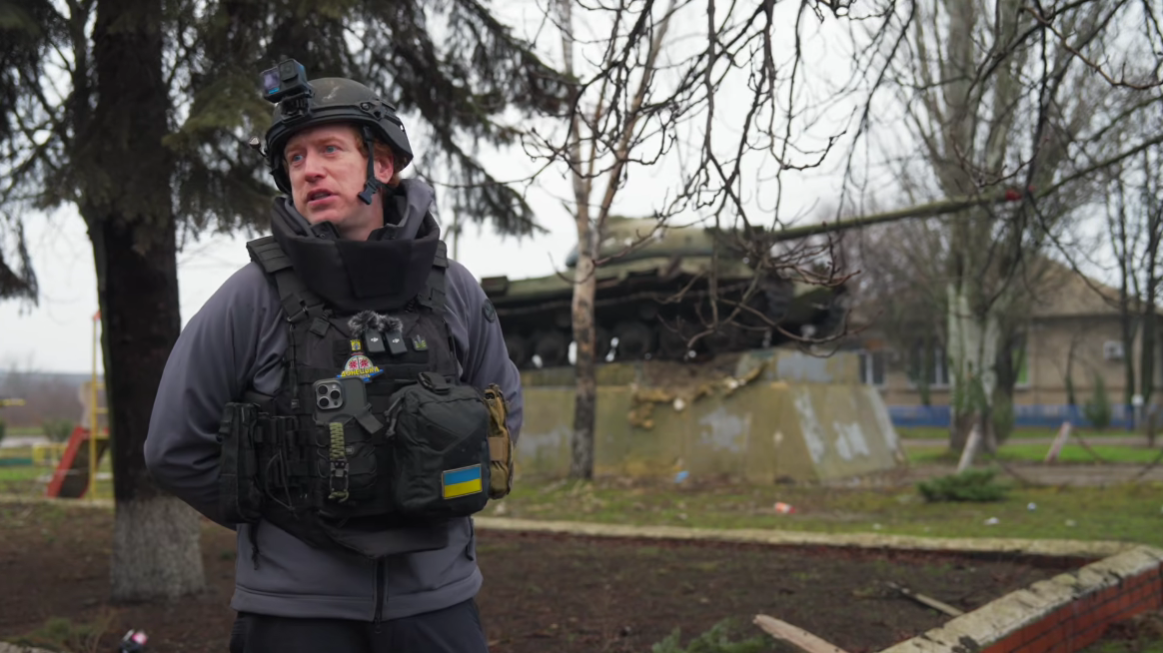 Денис Христов у Новокриворіжжі