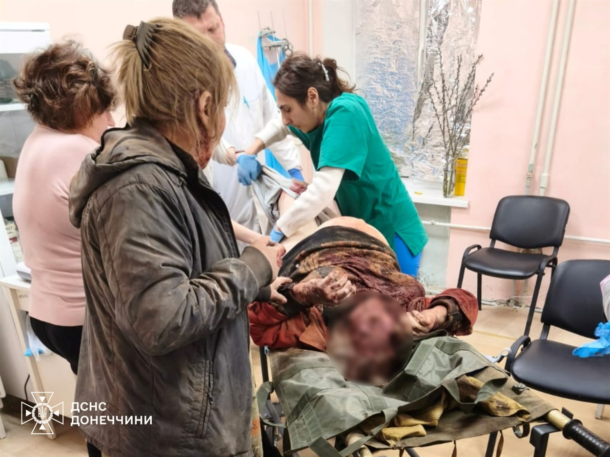 Поранених з Дружківки везли у броньованій автівці до лікарні