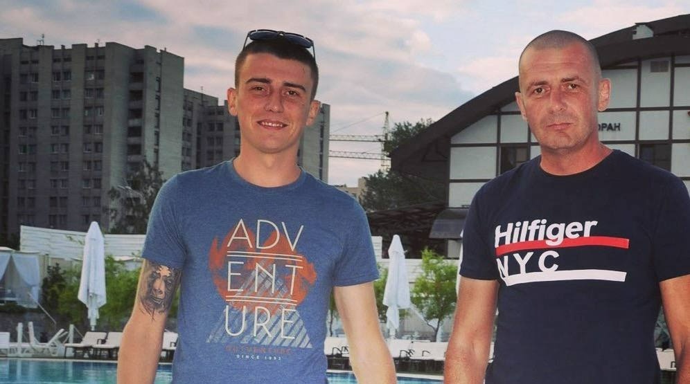 Влад з батьком