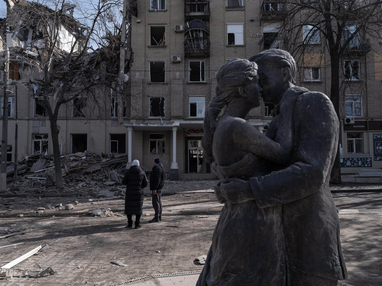 Дружківка, пам'ятник закоханим