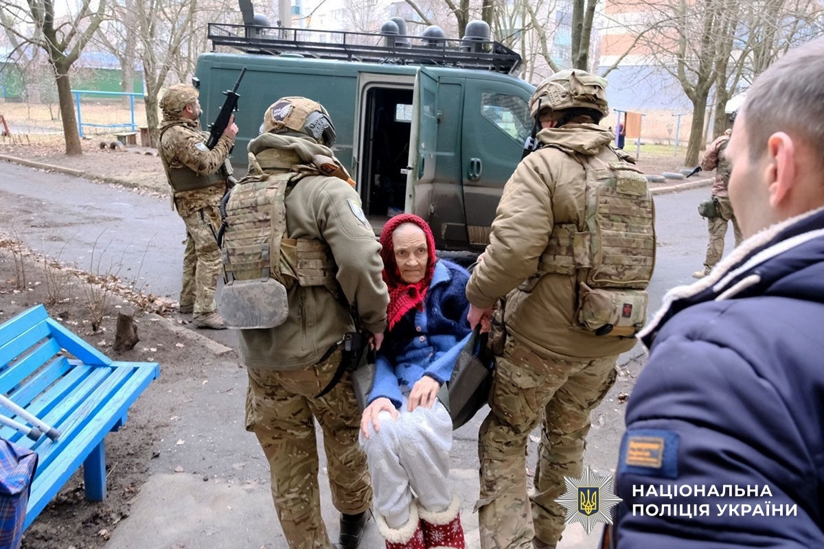 Евакуація із Сергіївки на Донеччині